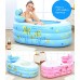 Bathtubs Freestanding Petal Inflatable Thickening Adult tub Folding Bath tub Children's Bath Plastic Bath Bucket (Color : Blue  Size : 1609075cm) - B07H7KGGJL